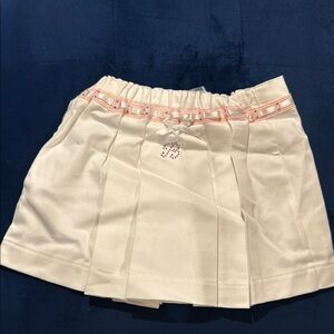 Miss Blumarine Skirt with Pink Rhinestone